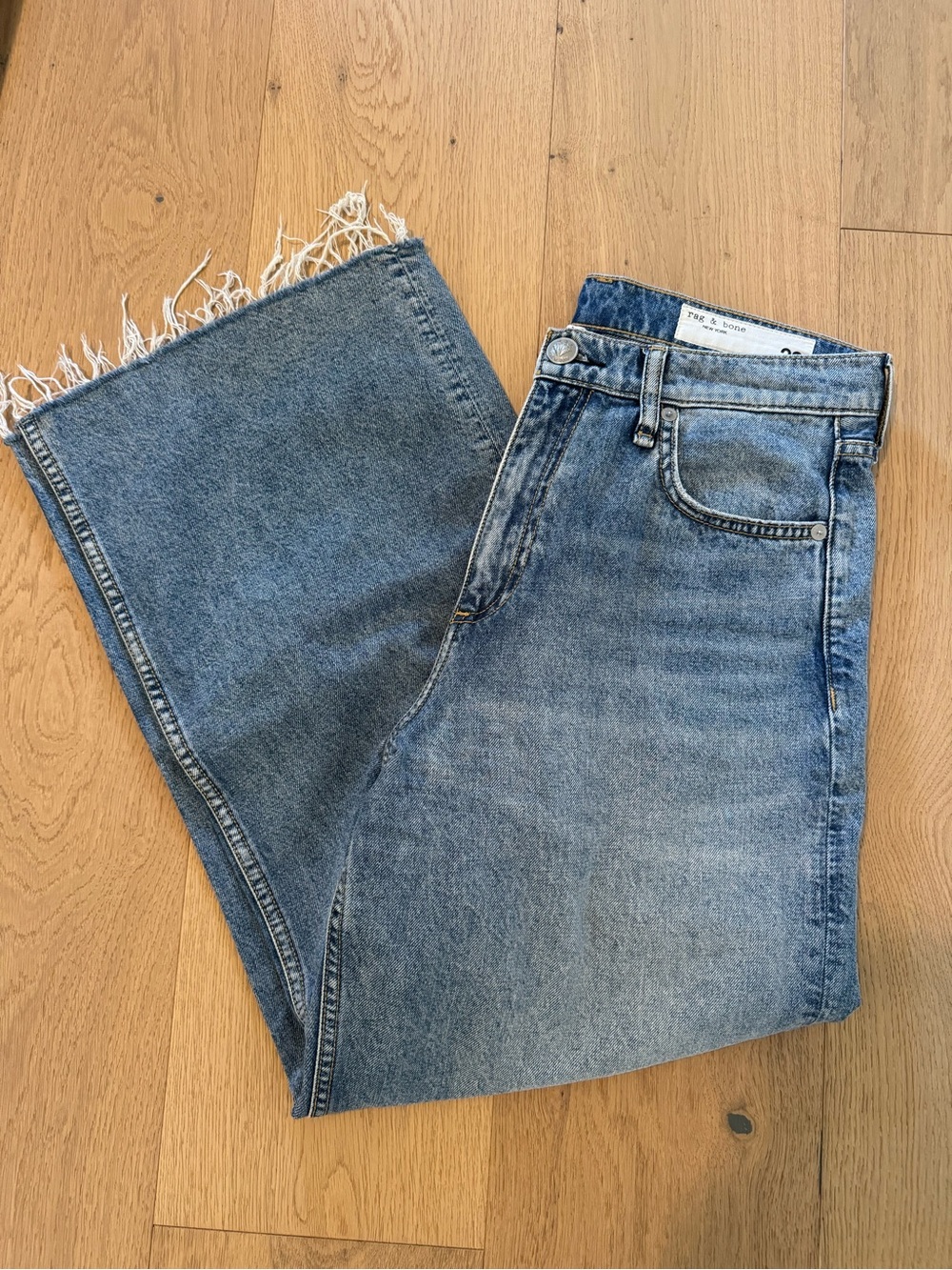 rag & bone andi high rise ankle wide leg